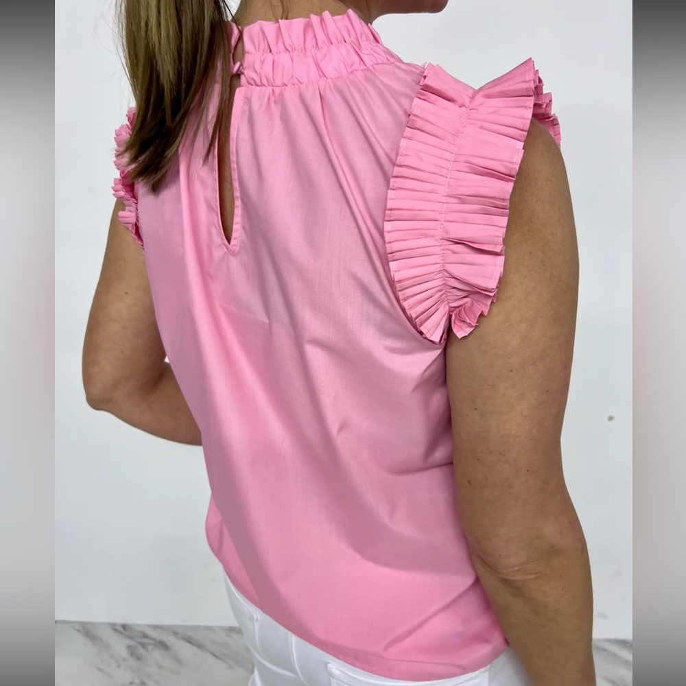 Hudson Gray- PERFECT PARADISE PINK TOP size S - Picture 2 of 9